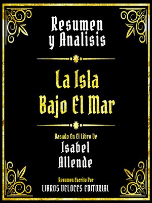cover image of Resumen Y Analisis--La Isla Bajo El Mar